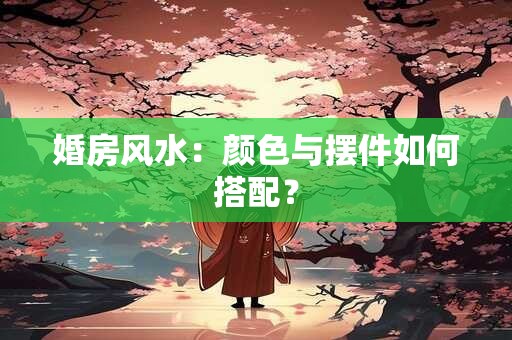 婚房风水：颜色与摆件如何搭配？