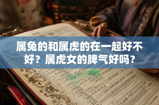 属兔的和属虎的在一起好不好？属虎女的脾气好吗？