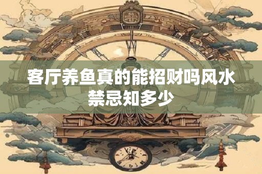 客厅养鱼真的能招财吗风水禁忌知多少