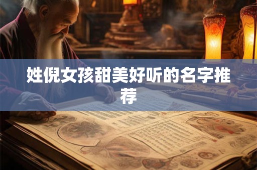 姓倪女孩甜美好听的名字推荐