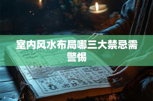 室内风水布局哪三大禁忌需警惕