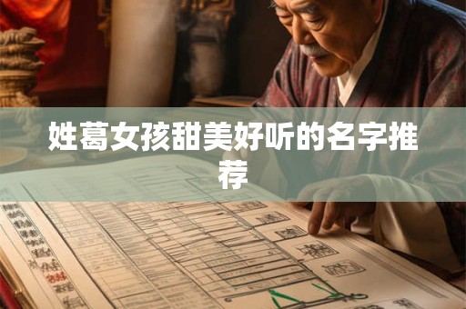 姓葛女孩甜美好听的名字推荐