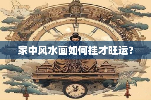 家中风水画如何挂才旺运？