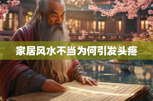 家居风水不当为何引发头疼