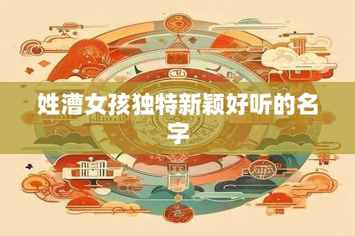 姓漕女孩独特新颖好听的名字