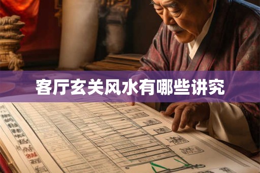 客厅玄关风水有哪些讲究