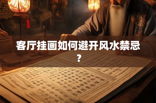 客厅挂画如何避开风水禁忌？