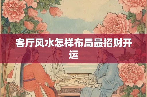 客厅风水怎样布局最招财开运