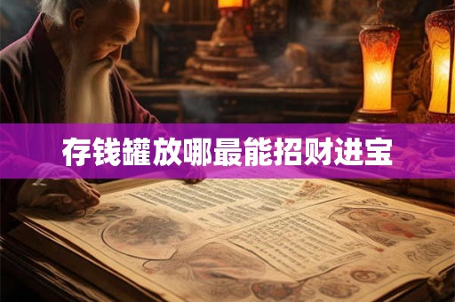 存钱罐放哪最能招财进宝