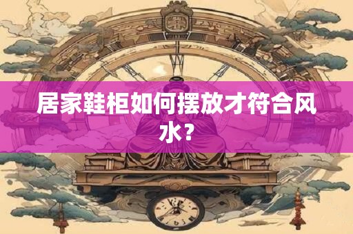 居家鞋柜如何摆放才符合风水？