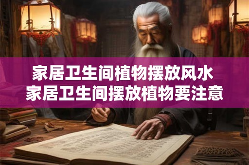 家居卫生间植物摆放风水 家居卫生间摆放植物要注意什么风水