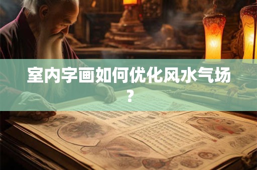 室内字画如何优化风水气场？