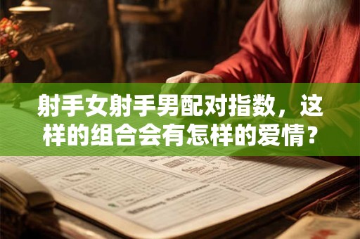 射手女射手男配对指数，这样的组合会有怎样的爱情？