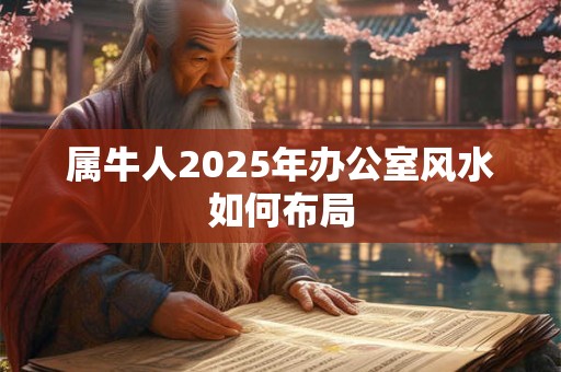 属牛人2025年办公室风水如何布局 属牛人2025年办公室风水如何布局