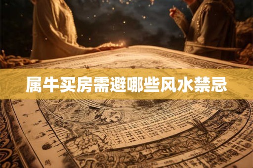 属牛买房需避哪些风水禁忌