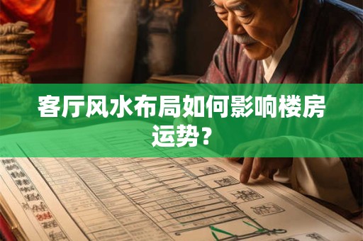 客厅风水布局如何影响楼房运势？