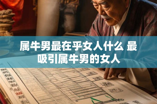 属牛男最在乎女人什么 最吸引属牛男的女人