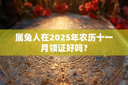 属兔人在2025年农历十一月领证好吗？