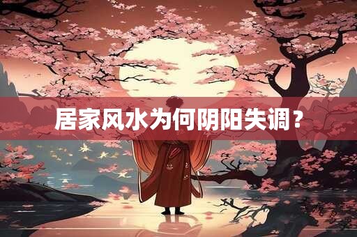 居家风水为何阴阳失调？