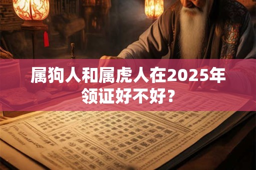 属狗人和属虎人在2025年领证好不好？