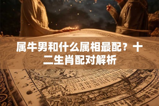 属牛男和什么属相最配？十二生肖配对解析
