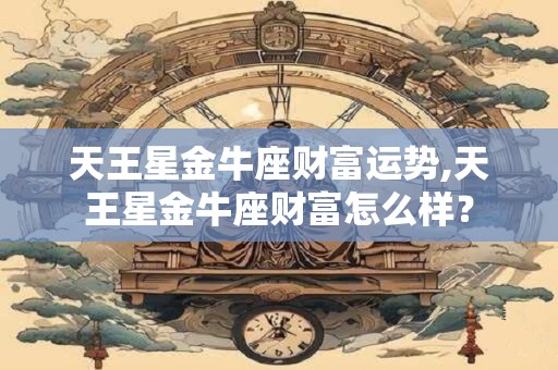 天王星金牛座财富运势,天王星金牛座财富怎么样？
