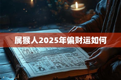 属猴人2025年偏财运如何
