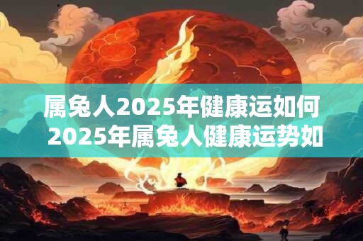 属兔人2025年健康运如何 2025年属兔人健康运势如何