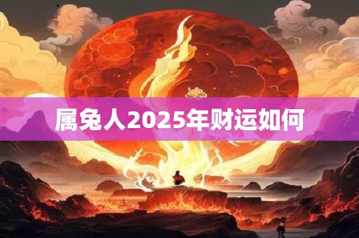 属兔人2025年财运如何