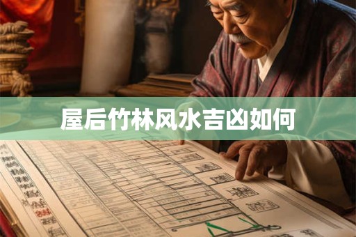 屋后竹林风水吉凶如何 屋后竹林风水吉凶如何