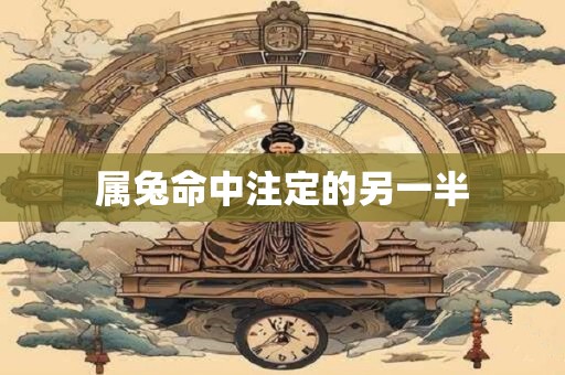 属兔命中注定的另一半