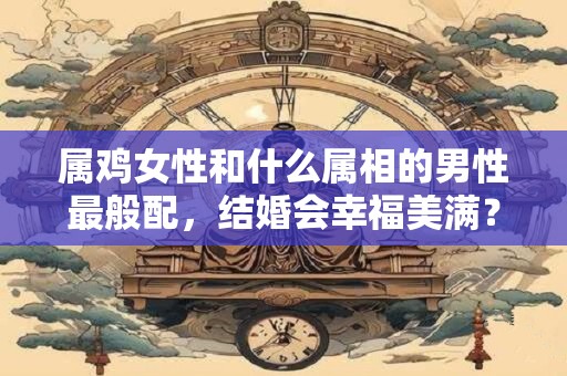 属鸡女性和什么属相的男性最般配，结婚会幸福美满？