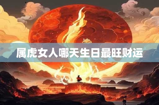 属虎女人哪天生日最旺财运