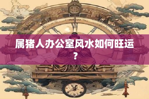 属猪人办公室风水如何旺运？