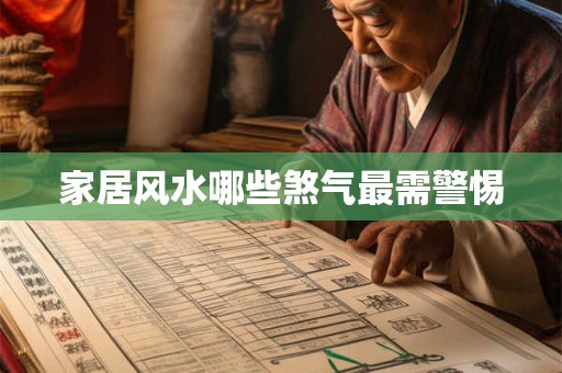 家居风水哪些煞气最需警惕