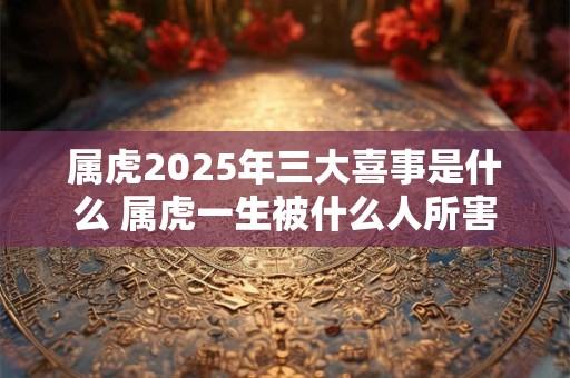 属虎2025年三大喜事是什么 属虎一生被什么人所害