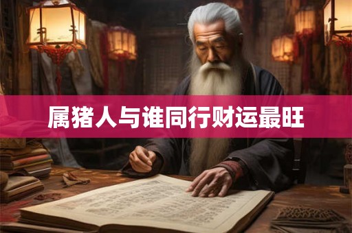 属猪人与谁同行财运最旺
