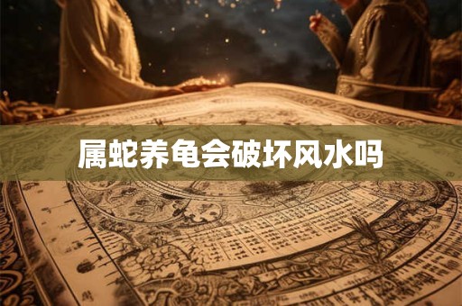 属蛇养龟会破坏风水吗