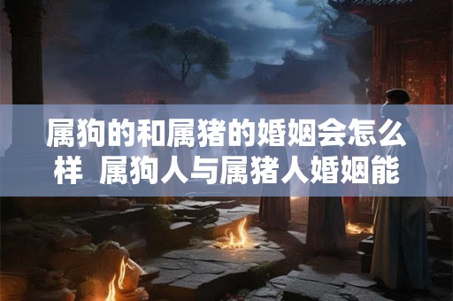 属狗的和属猪的婚姻会怎么样  属狗人与属猪人婚姻能幸福吗