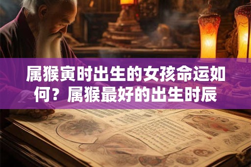 属猴寅时出生的女孩命运如何？属猴最好的出生时辰
