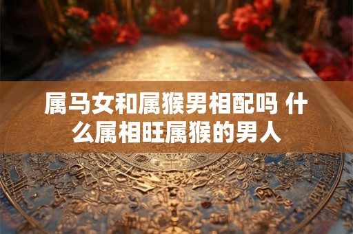 属马女和属猴男相配吗 什么属相旺属猴的男人