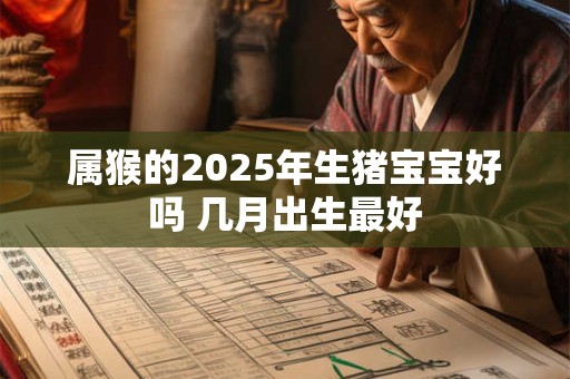 属猴的2025年生猪宝宝好吗 几月出生最好