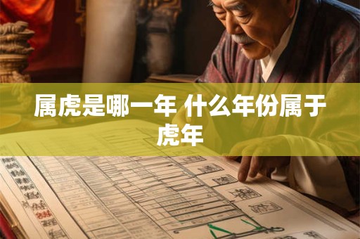 属虎是哪一年 什么年份属于虎年 属虎是哪一年 什么年份属于虎年