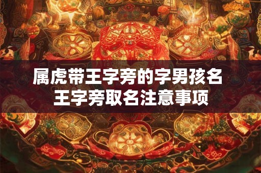 属虎带王字旁的字男孩名 王字旁取名注意事项