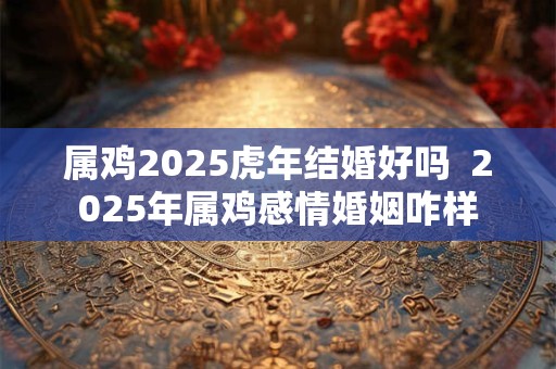 属鸡2025虎年结婚好吗  2025年属鸡感情婚姻咋样