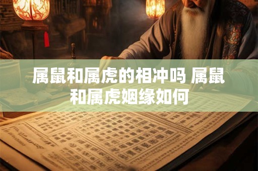 属鼠和属虎的相冲吗 属鼠和属虎姻缘如何