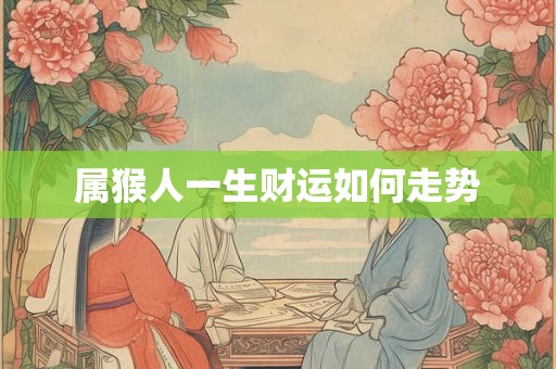 属猴人一生财运如何走势