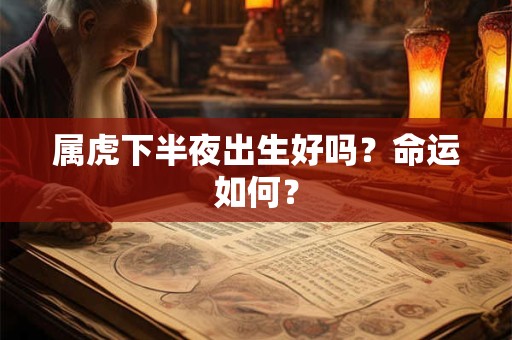 属虎下半夜出生好吗？命运如何？