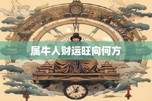 属牛人财运旺向何方 属牛人财运旺向何方