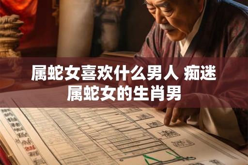 属蛇女喜欢什么男人 痴迷属蛇女的生肖男